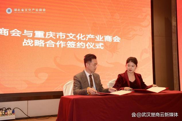 湖北省文化产业商会 2024 迎春团拜会隆重举行(图6)