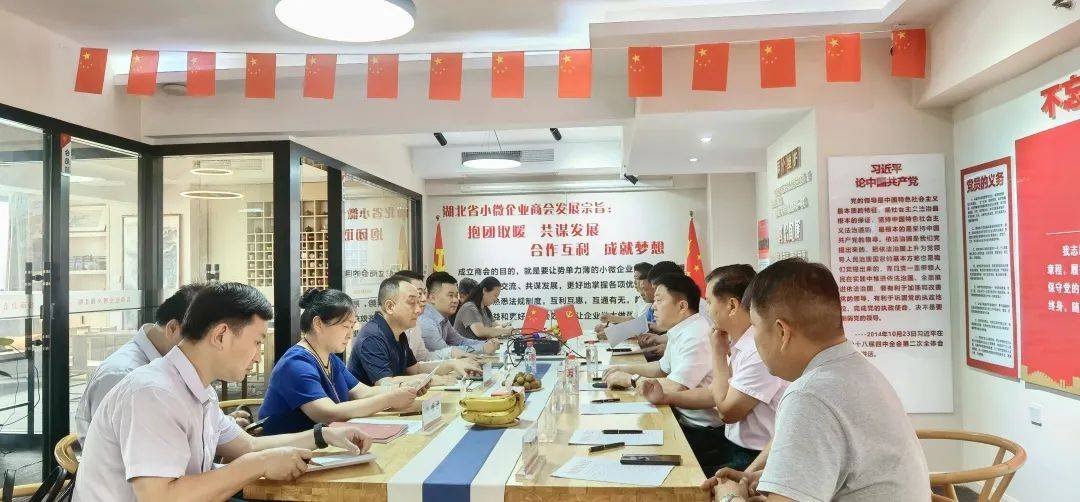 湖北省小微企业商会与孝昌县政府举行对接座谈会(图1)